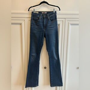 Levi's Dark Blue Boot Cut Jeans